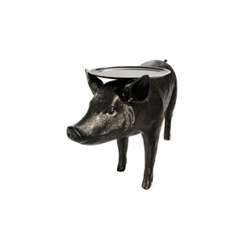 荷兰 Moooi Pig Table 黑豬邊桌   登录入口 - 灯饰